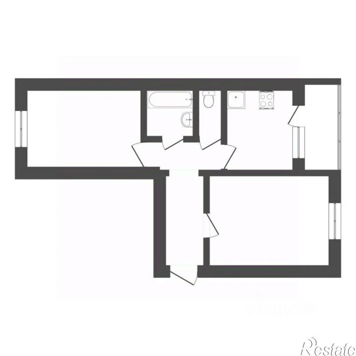 2-комн квартира ул Уральская, 10,  д. 10