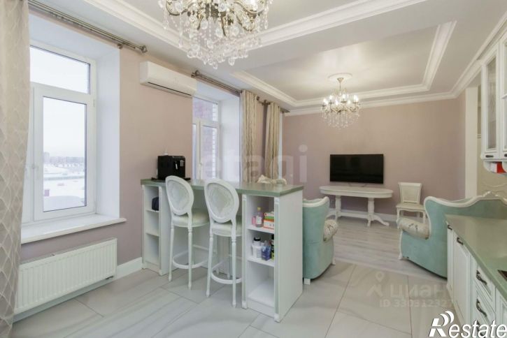 3-комн квартира улица Раушана Абдуллина, 1,  д. 1