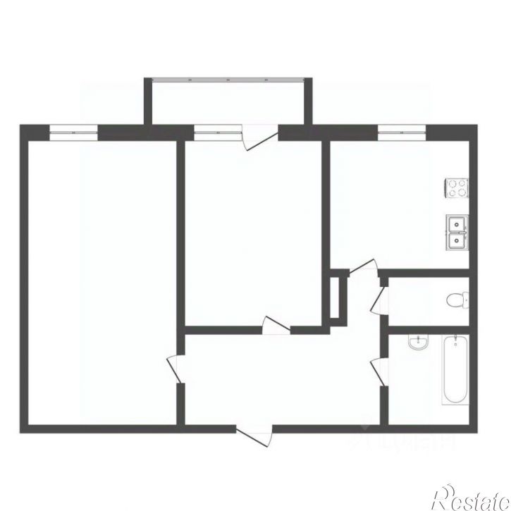 2-комн квартира Московский тракт, 135,  д. 135