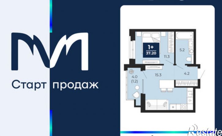 1-комн квартира пр-д капитана Куликова, 7,  д. 7