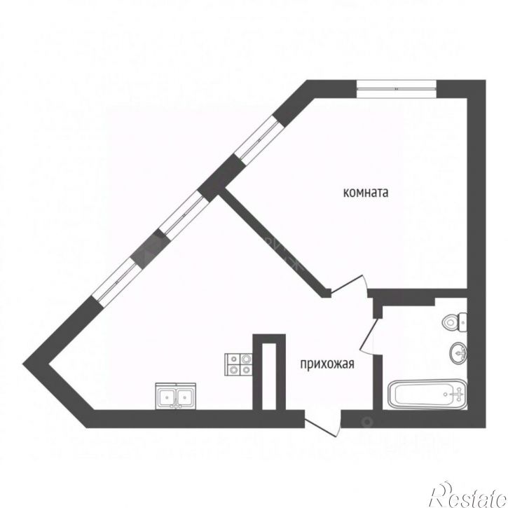 1-комн квартира Ставропольская улица, 160 к1,  д. 160 к1