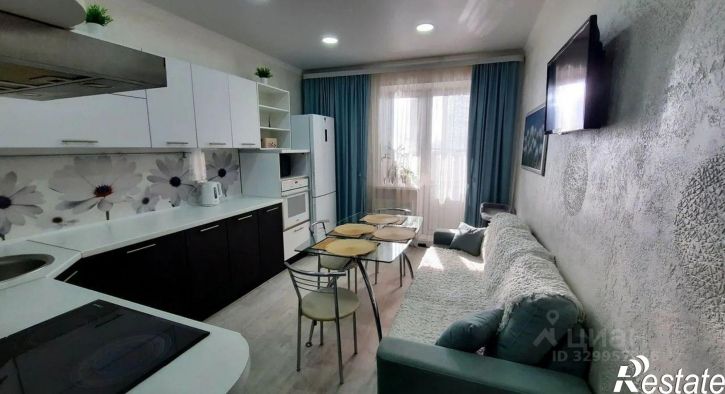 1-комн квартира улица Николая Ростовцева, 25,  д. 25