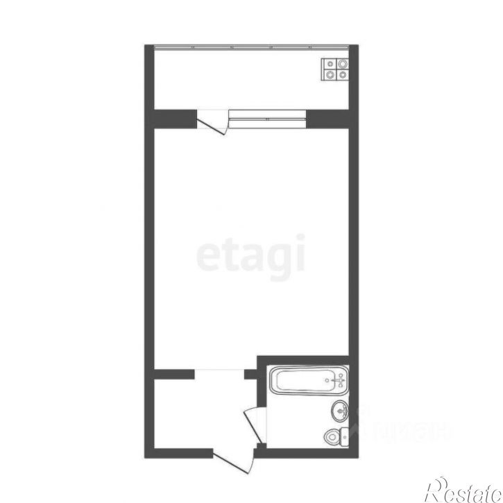 1-комн квартира ул Бабарынка, 16а,  д. 16а