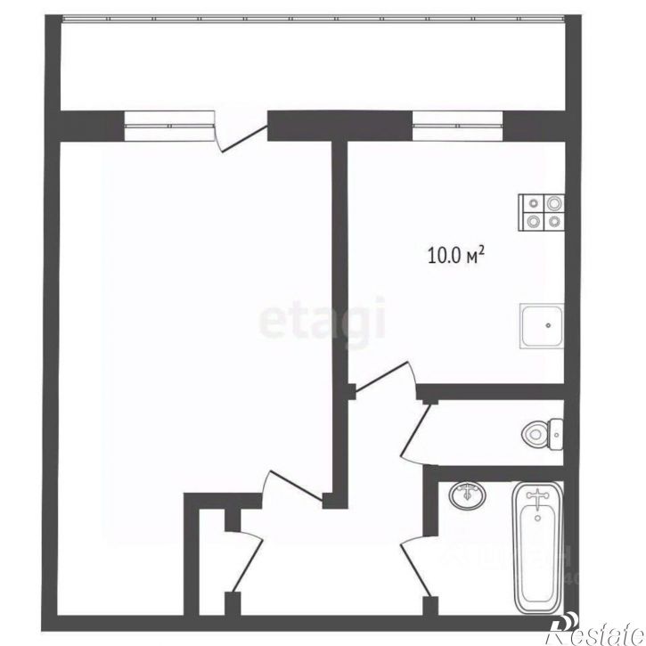 1-комн квартира ул Станционная, 38б,  д. 38б