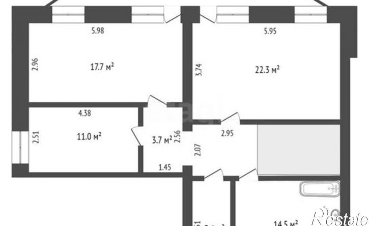 5-комн квартира ул Советская, 51 3,  д. 51 3,  к. 3