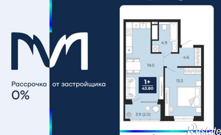 1-комн квартира пр-д капитана Куликова, 5,  д. 5