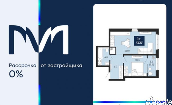 1-комн квартира пр-д капитана Куликова, 5,  д. 5
