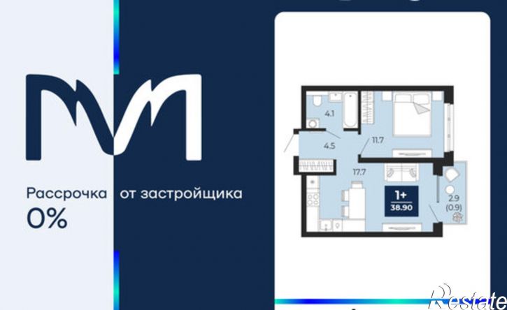 1-комн квартира пр-д капитана Куликова, 5,  д. 5