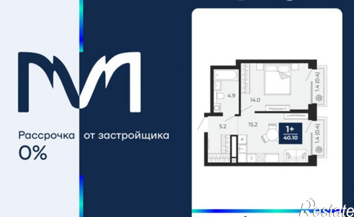 1-комн квартира пр-д капитана Куликова, 5,  д. 5