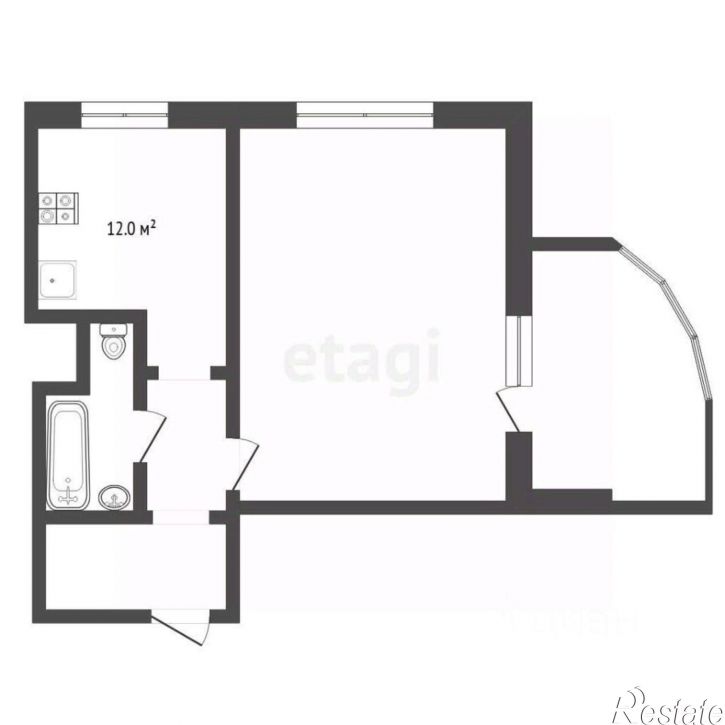 1-комн квартира Червишевский тракт, 21 к2,  д. 21 к2