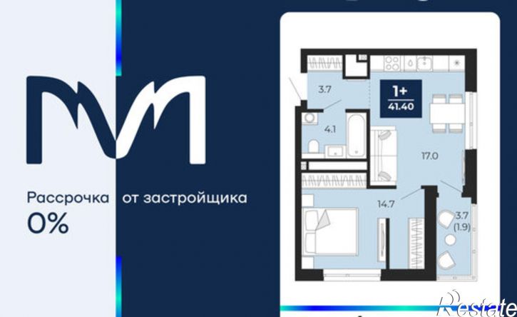 1-комн квартира пр-д капитана Куликова, 3,  д. 3