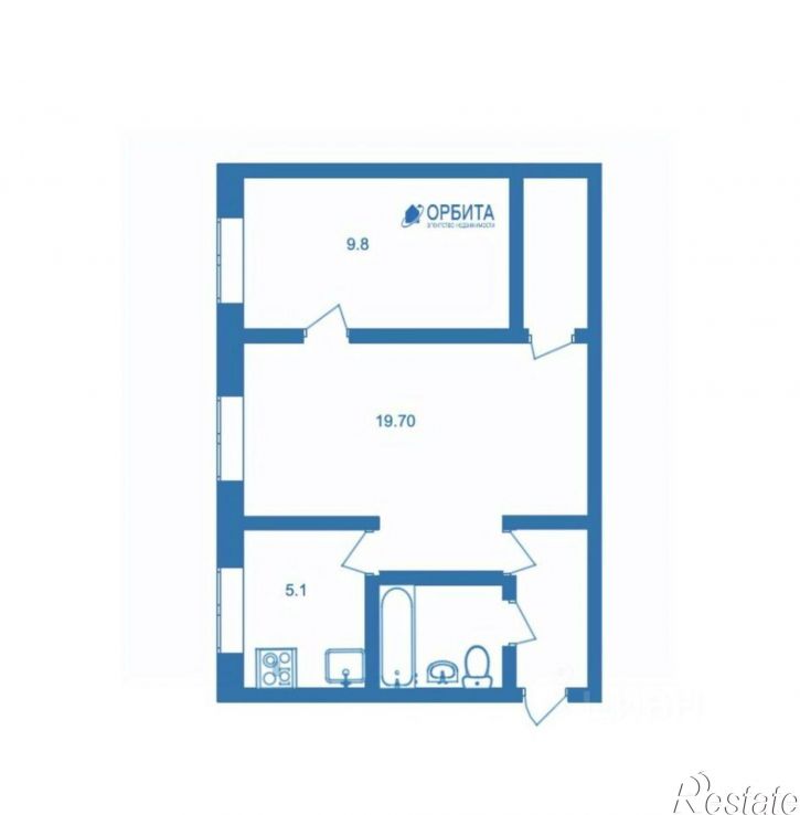 2-комн квартира ул Мельникайте, 101,  д. 101