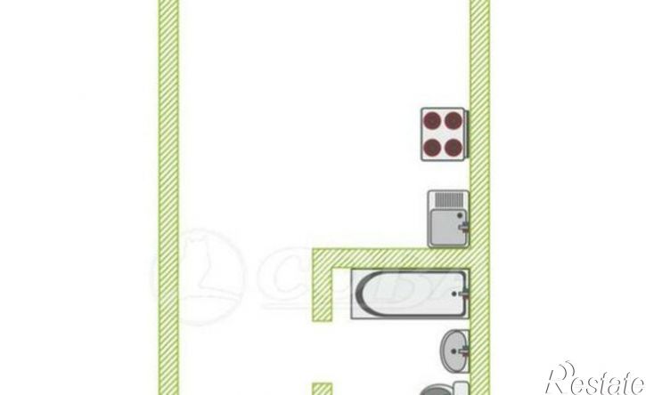 1-комн квартира пр-д Геологоразведчиков, 6,  д. 6