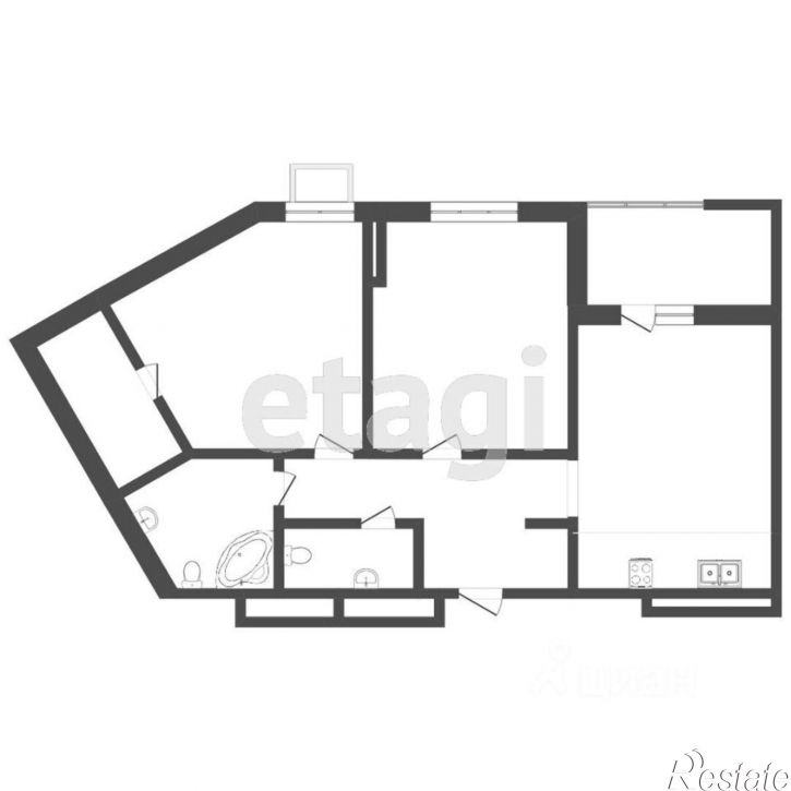 2-комн квартира улица Тимофея Кармацкого, 9,  д. 9