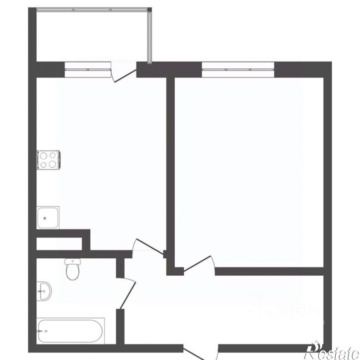 1-комн квартира ул Ставропольская, 97 4,  д. 97 4,  к. 4