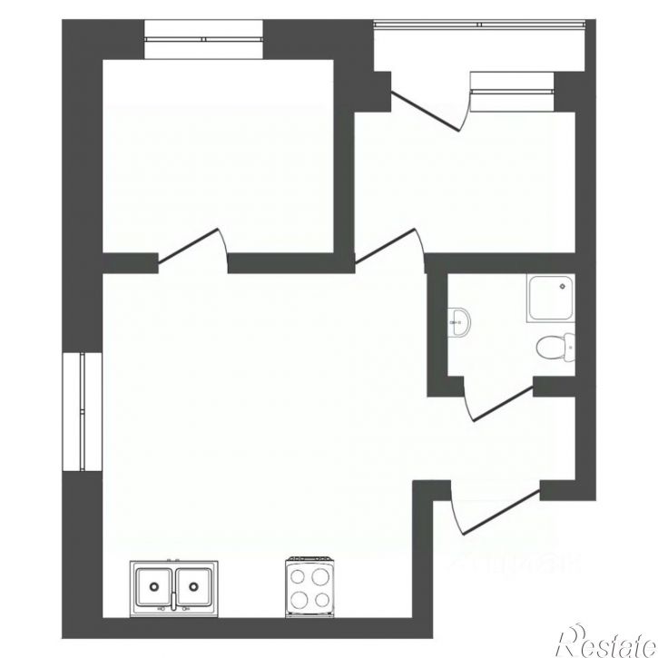 2-комн квартира Комбинатская улица, 54 к2,  д. 54 к2