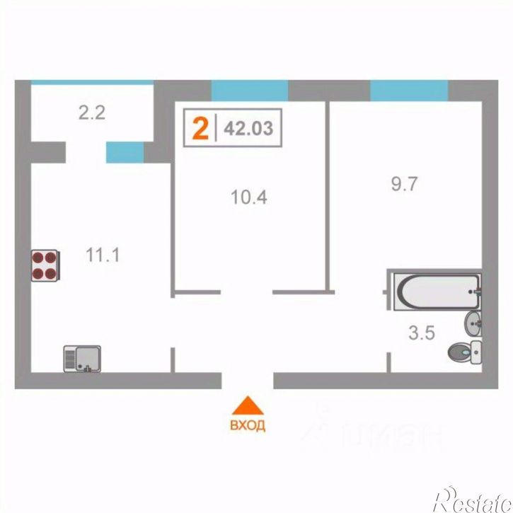 2-комн квартира улица Тимофея Чаркова, 69 к3,  д. 69 к3