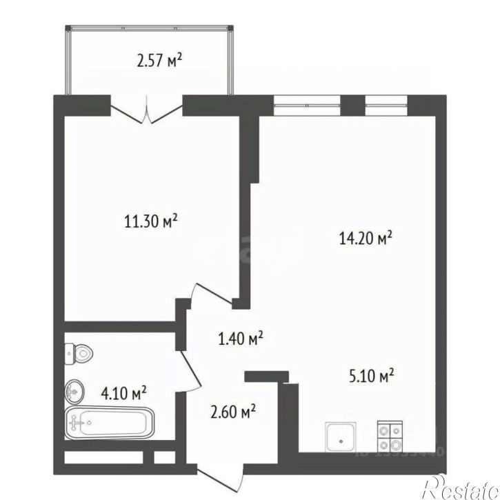 1-комн квартира ул Тарманская, 34,  д. 34