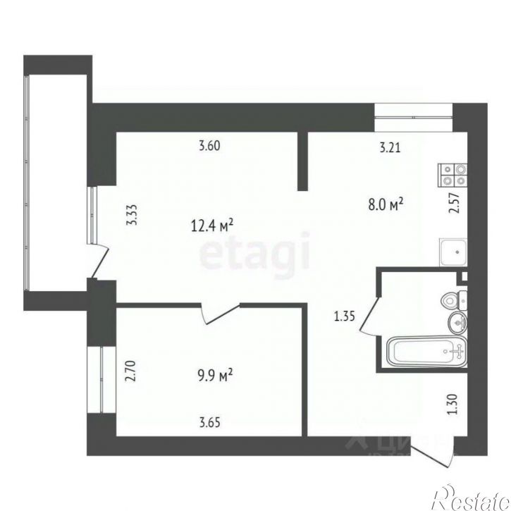 1-комн квартира ул Ямская, 71а,  д. 71а