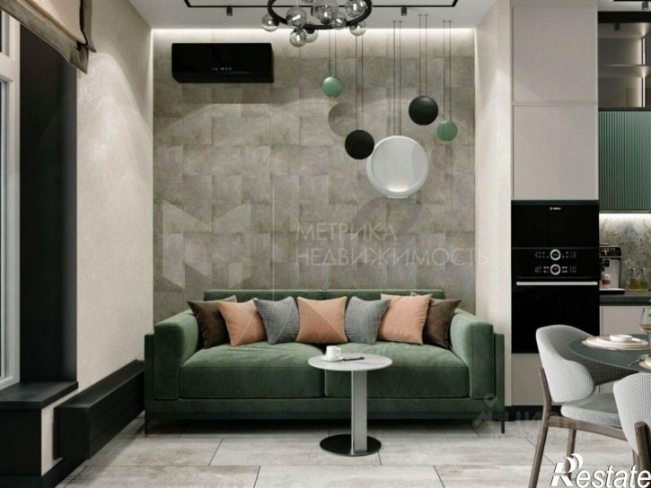 1-комн квартира улица Эрвье, 34 к1,  д. 34 к1