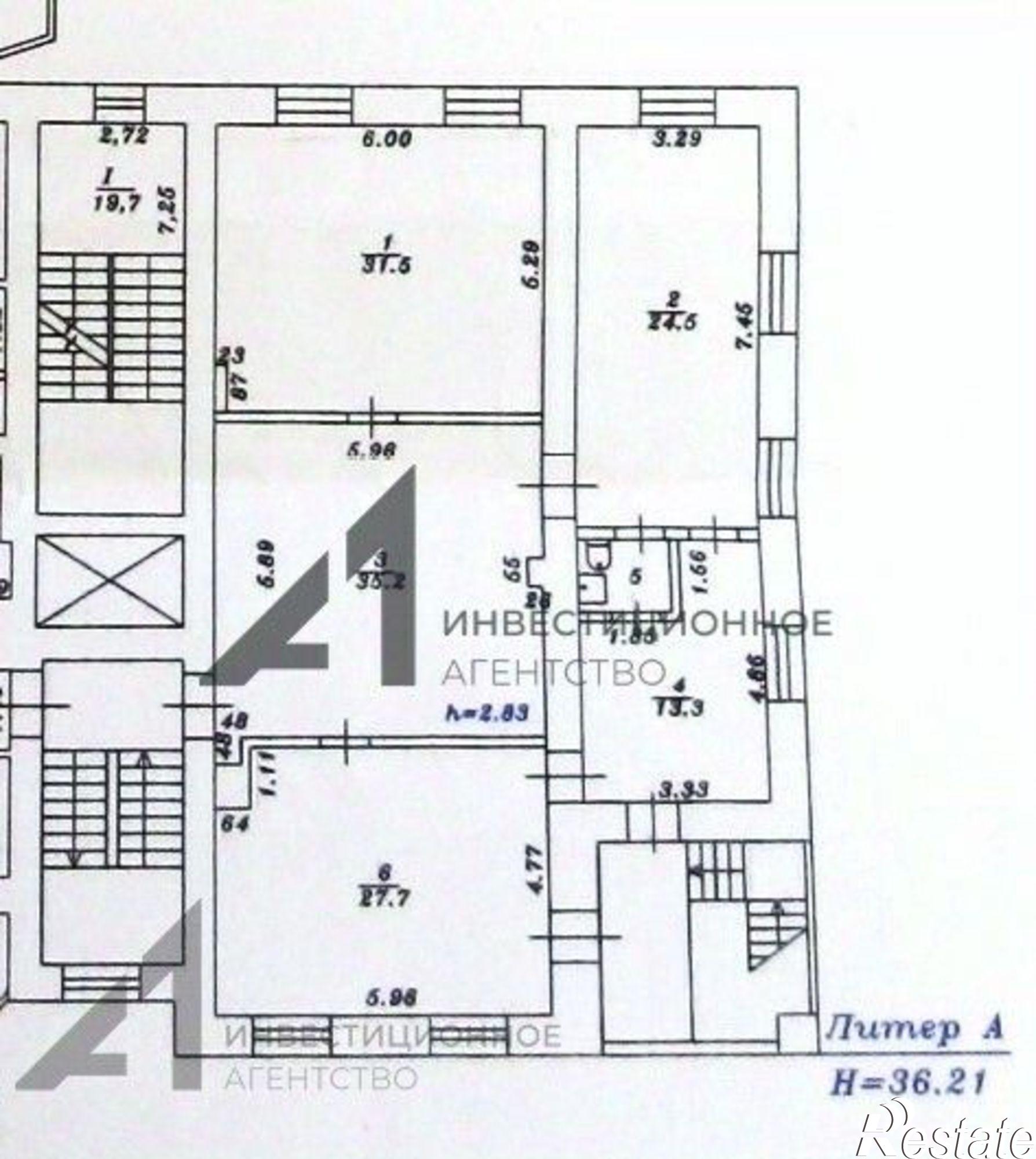 Купить офис, помещение под офис за 15 442 400 рублей на Широтная улица, 29