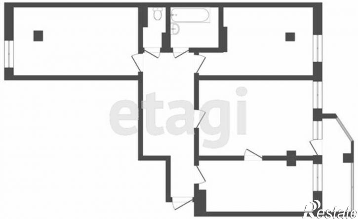 3-комн квартира Пароходская улица, 4,  д. 4