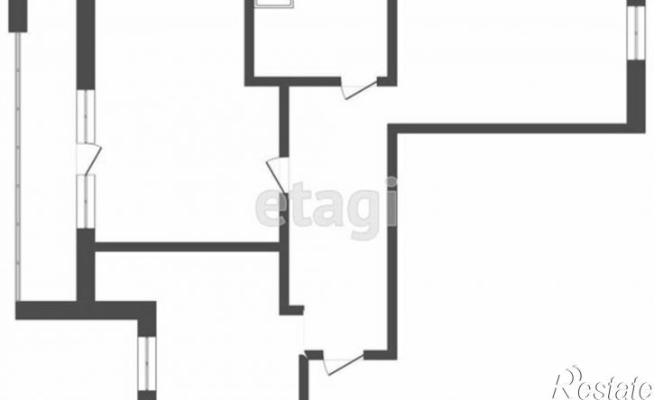 2-комн квартира ул Рационализаторов, 22/1,  д. 22/1