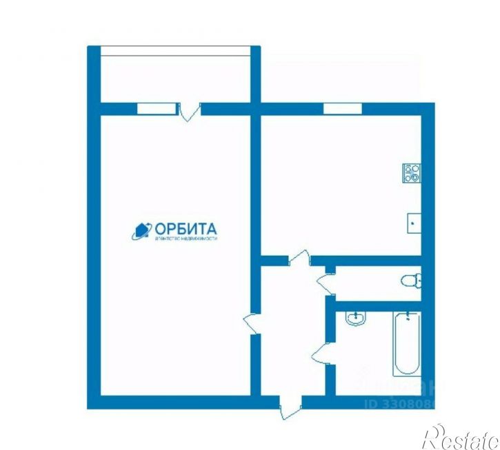 1-комн квартира Заречный пр-д, 10,  д. 10
