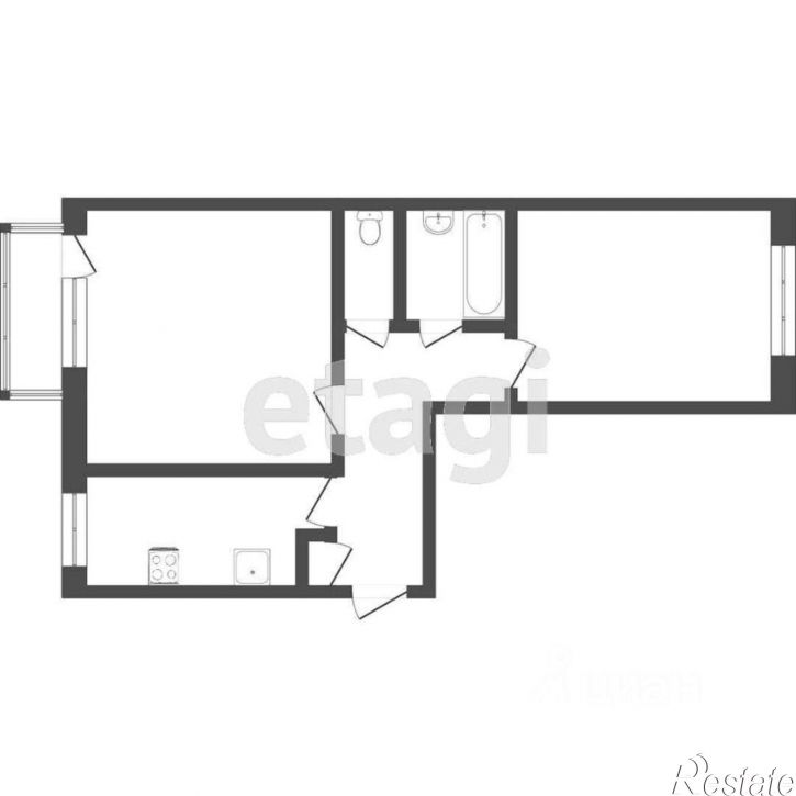 2-комн квартира улица Щорса, 5А,  д. 5А