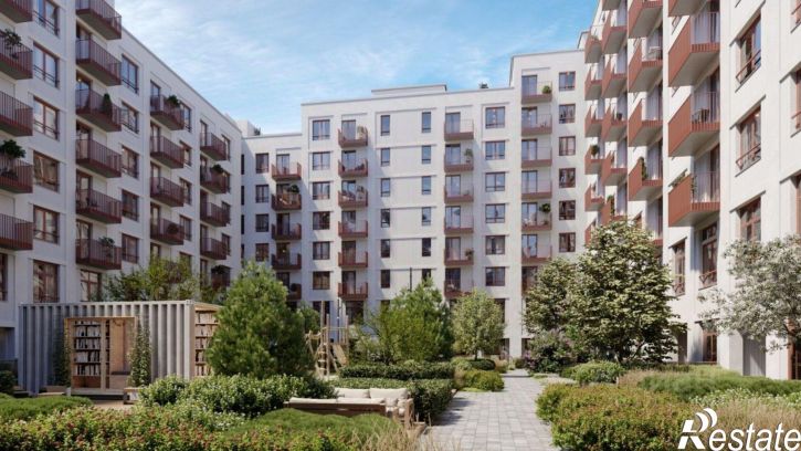 2-комн квартира в новом доме Профсоюзная улица