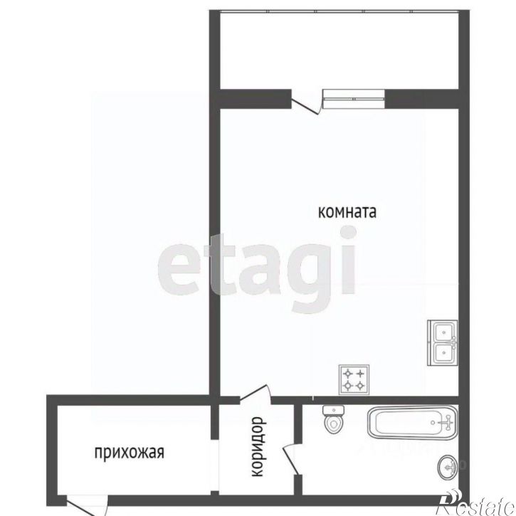 1-комн квартира ул Интернациональная, 199 2,  д. 199 2,  к. 2