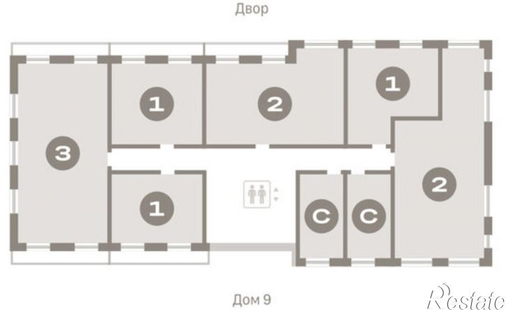 2-комн квартира Причальная улица, 8,  д. 8