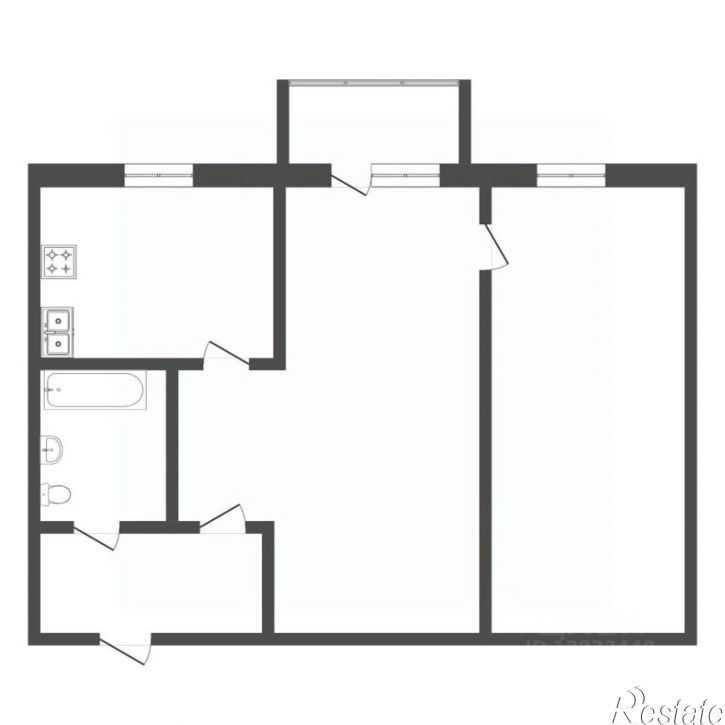 2-комн квартира ул Фабричная, 17,  д. 17