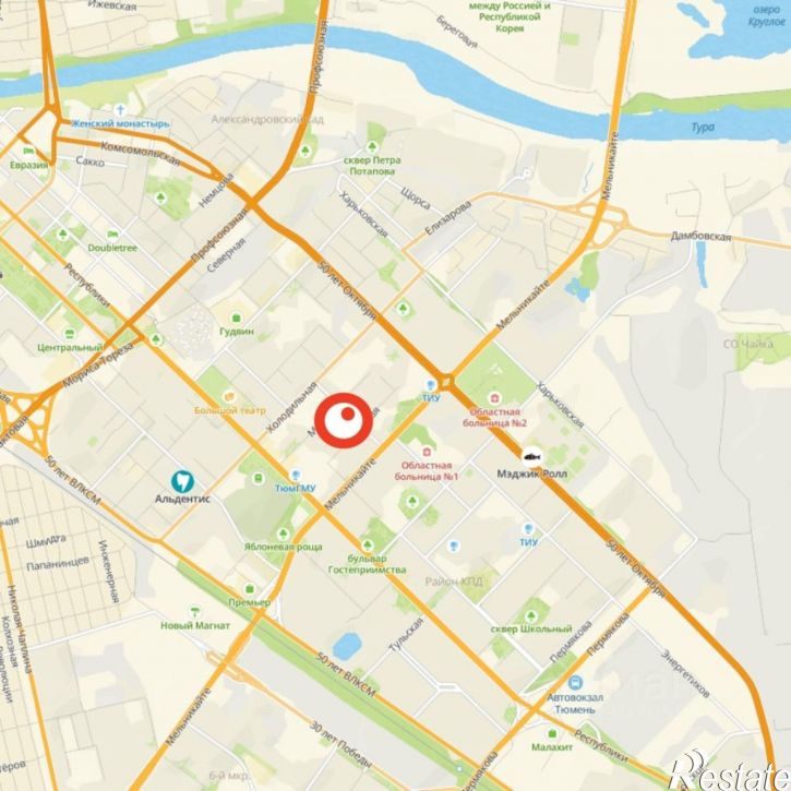 3-комн квартира в новом доме ул Холодильная, 65/2,  д. 65/2