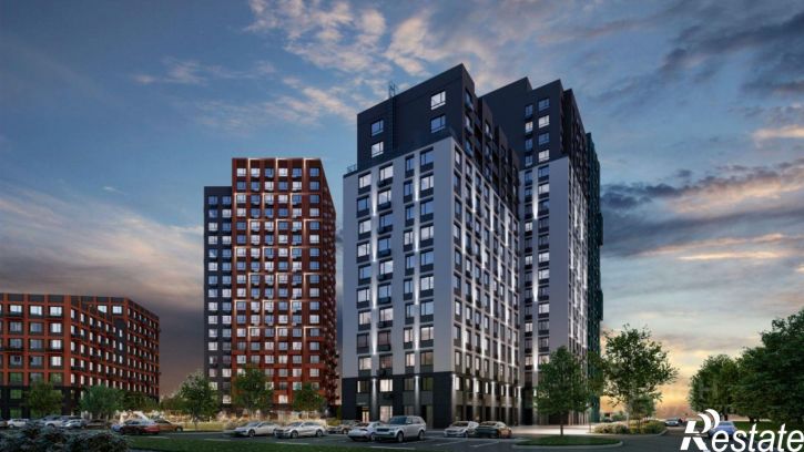 2-комн квартира в новом доме улица Мельникайте, 42 к1,  д. 42 к1