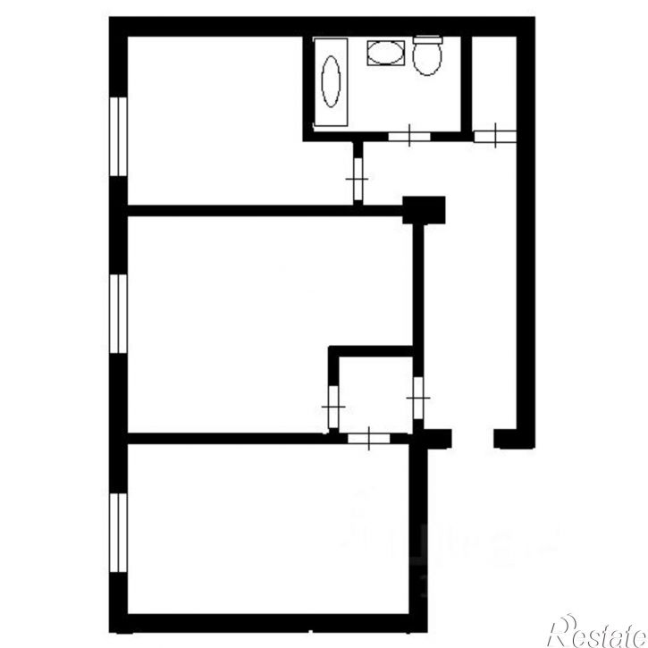 2-комн квартира ул Домостроителей, 22,  д. 22