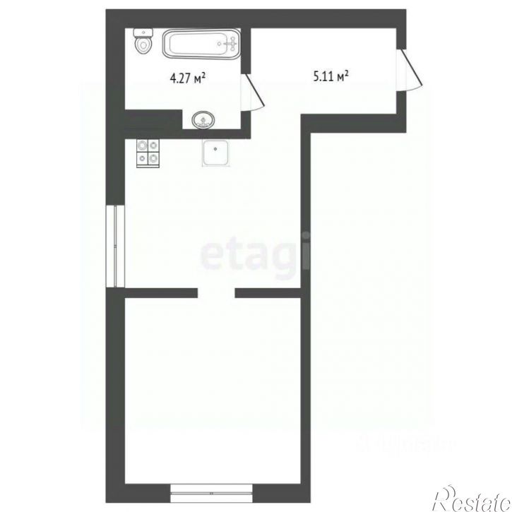 1-комн квартира улица Революции, 228 к6,  д. 228 к6