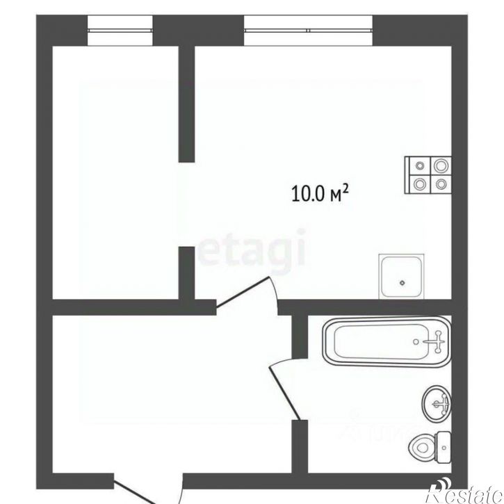 1-комн квартира Червишевский тракт, 68А,  д. 68А