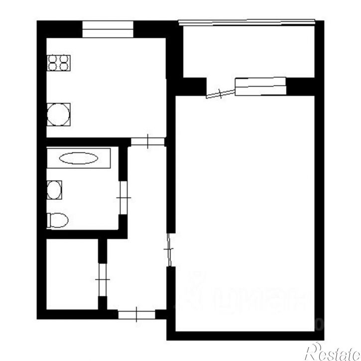 1-комн квартира ул Мельникайте, 80,  д. 80