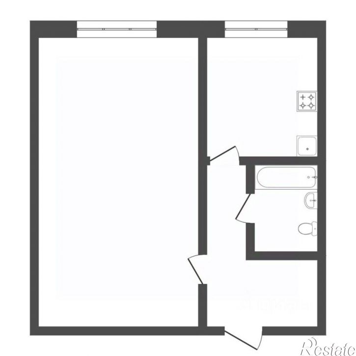 1-комн квартира ул Мельникайте, 80,  д. 80