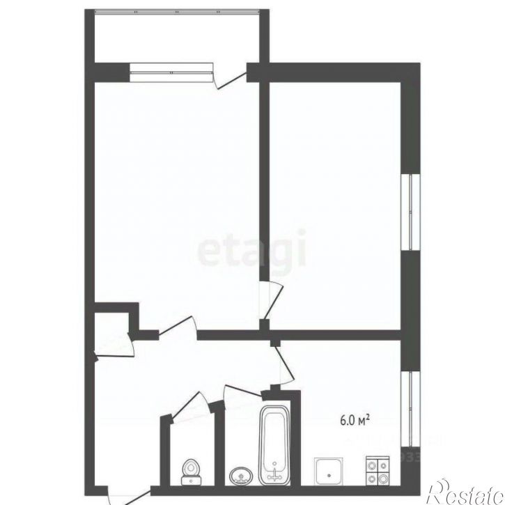 2-комн квартира улица Малышева, 22,  д. 22