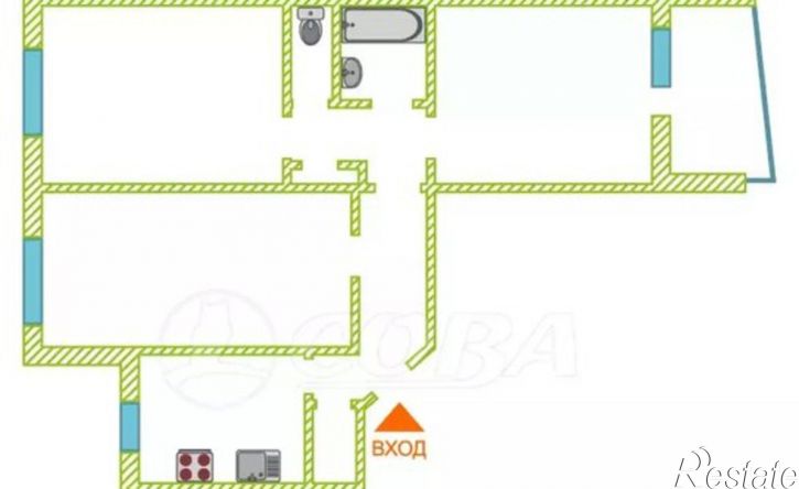 3-комн квартира ул Домостроителей, 18,  д. 18