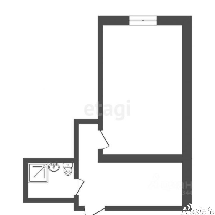 1-комн квартира Олимпийская улица, 25,  д. 25