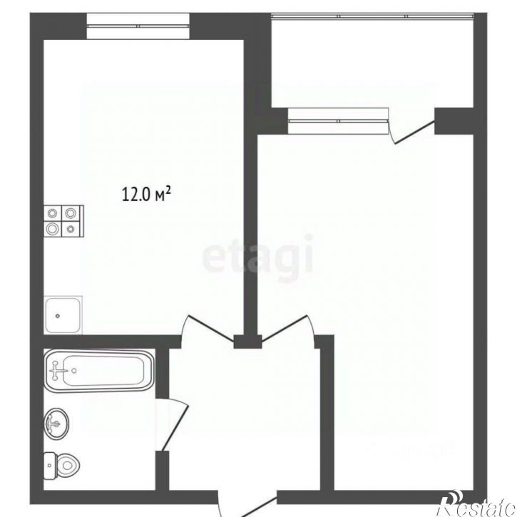 1-комн квартира ул Харьковская, 85а,  д. 85а
