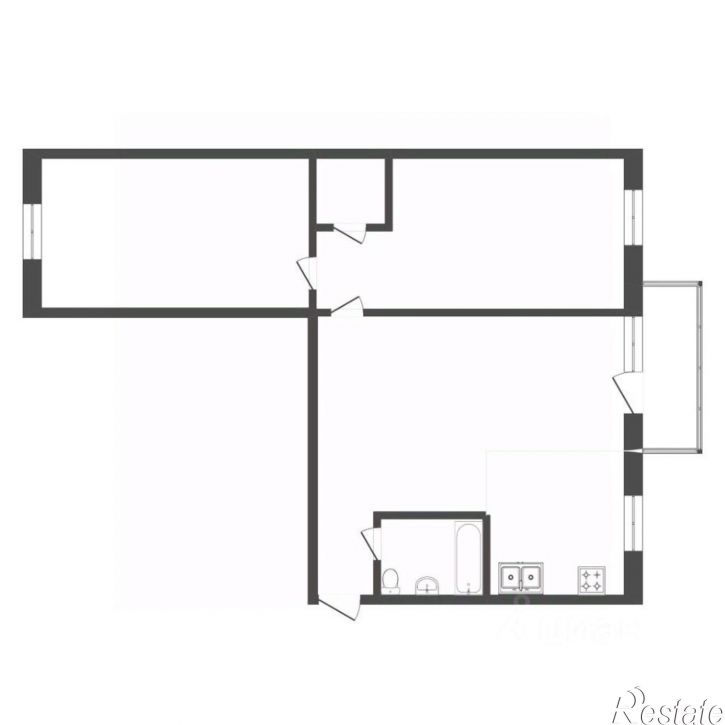 3-комн квартира ул Рижская, 70,  д. 70