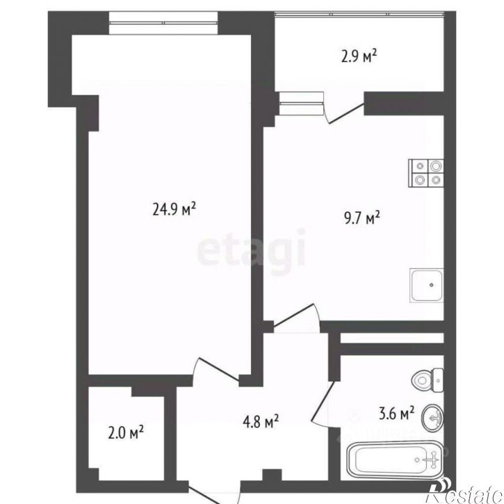 1-комн квартира улица Ветеранов Труда, 9А,  д. 9А