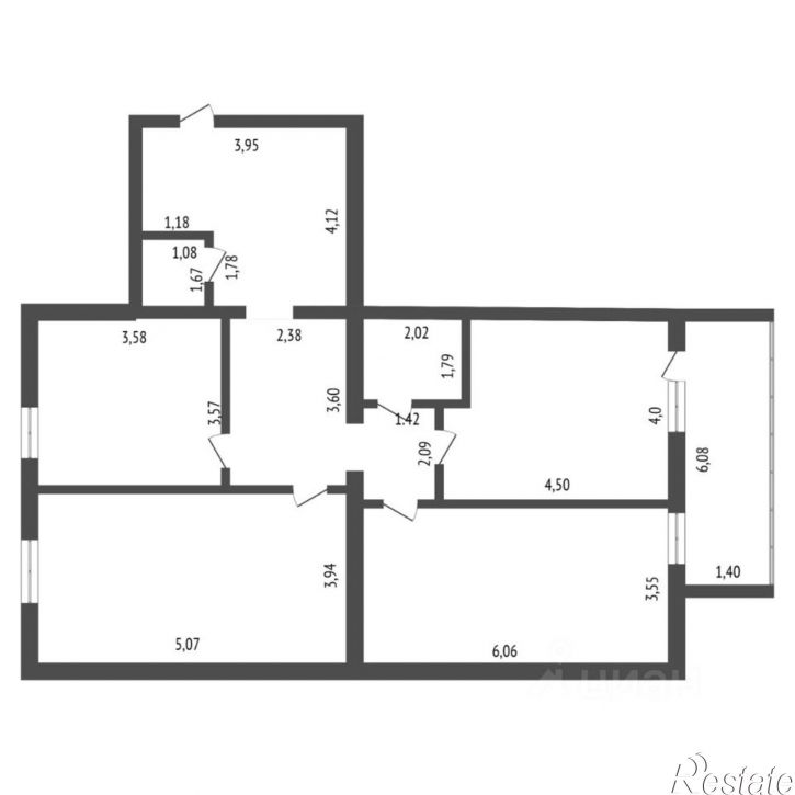 3-комн квартира ул Кремлевская, 102,  д. 102