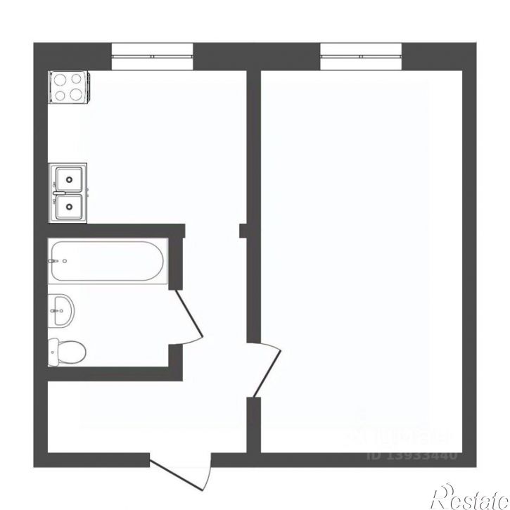 1-комн квартира Волгоградская улица, 103,  д. 103