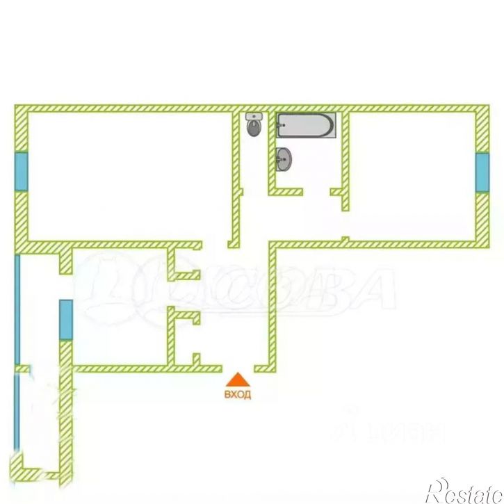 2-комн квартира ул Энергетиков, 49 1А,  д. 49 1А,  к. 1А