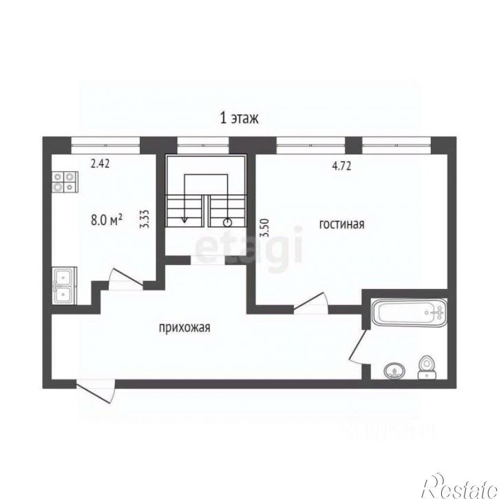 4-комн квартира ул Перекопская, 3,  д. 3